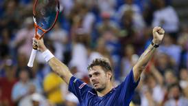 Wawrinka beats the weather and Anderson to reach semis