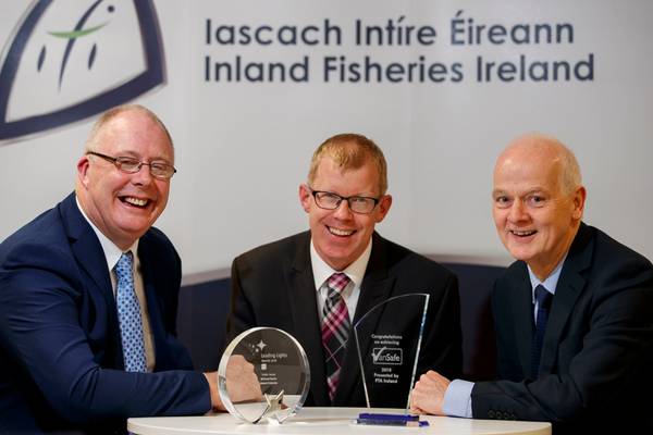 Inland Fisheries Ireland staff honoured with road safety and fleet awards