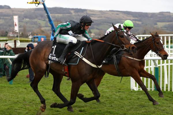 Altior overcomes ground and injury scare to claim Champion Chase