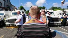 Contentious Orange Order march concludes peacefully