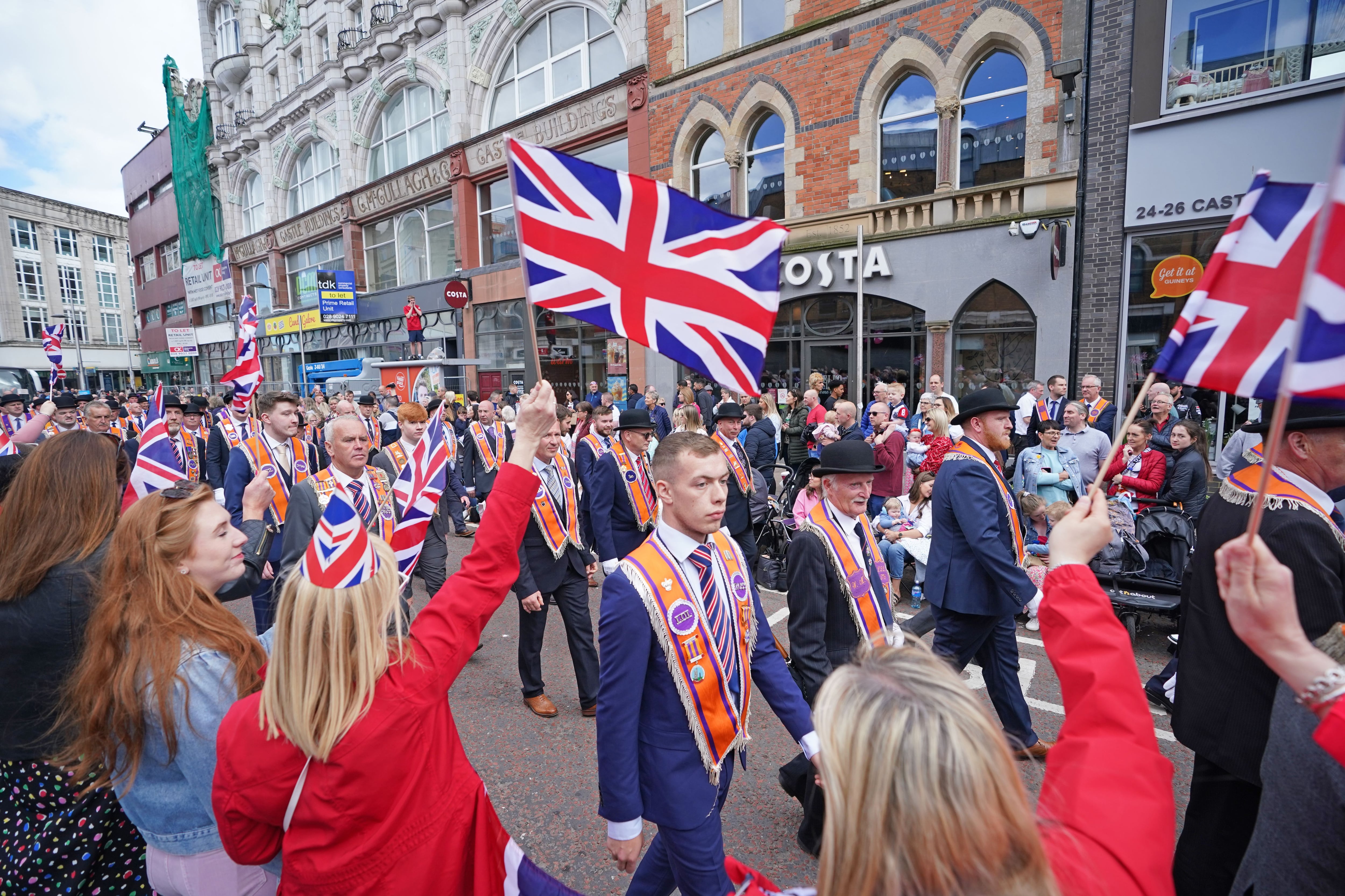 100th Anniversary Northern Ireland Flag Orange Order Loyalist Ulster union jack 