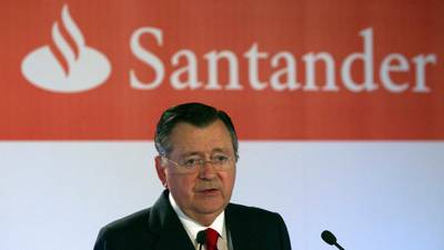 Santander chief executive steps down