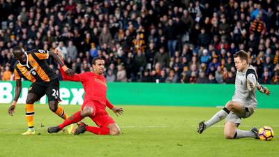 Liverpool’s costly stumble continues as Hull make hay