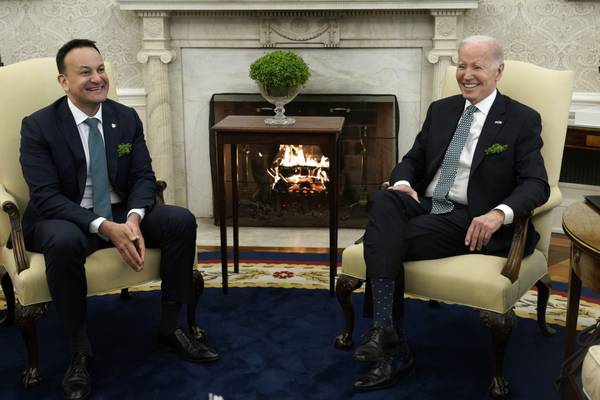 Varadkar and Biden discuss Windsor Framework and Ukraine during White House meeting