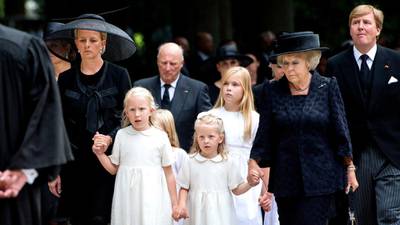 Dutch prince Friso buried near mother’s castle