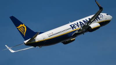 Ryanair carried 10.6m passengers last month