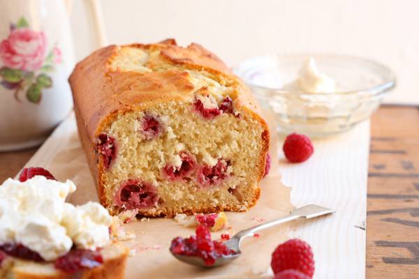 A raspberry and coconut cake children will love making (and eating)