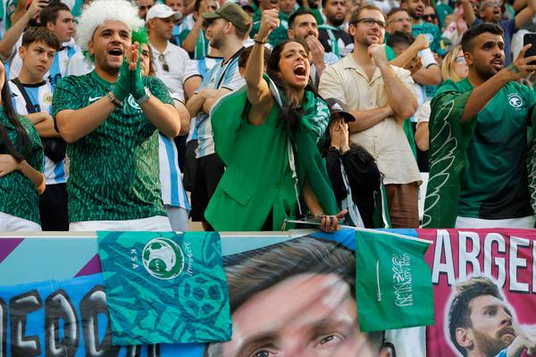 'Where is Messi? We beat him!': euphoric Saudi Arabia fans celebrate shock win over Argentina