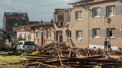 Freak tornado in Czech Republic devastates towns and leaves five dead