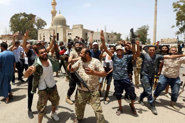 UN-backed Libyan forces halt renegade general’s advance on Tripoli