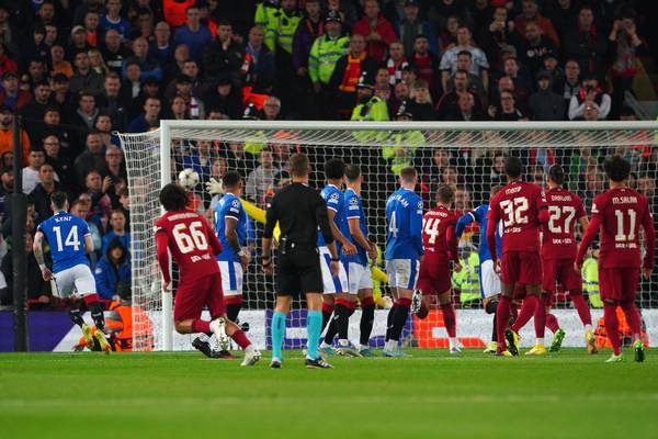Alexander-Arnold free-kick helps Liverpool see off Rangers in Champions League