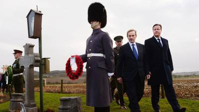 British commemorations of first World War ‘will reflect Irish involvement’