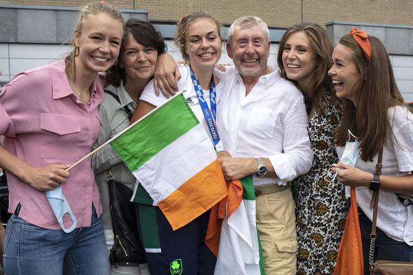 Irish Olympians welcomed as hundreds line streets in home communities