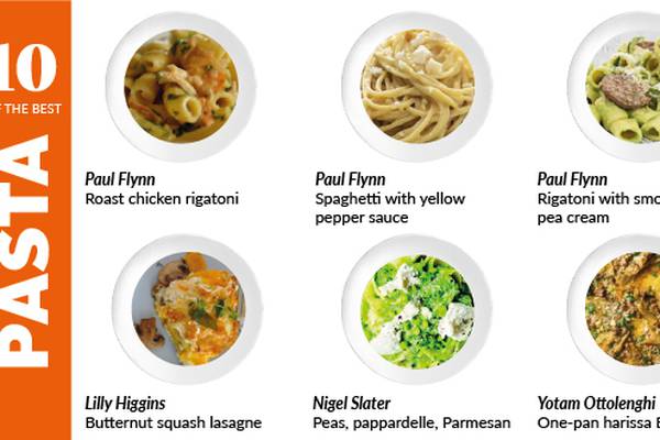 Ten of the best pasta recipes from chefs Paul Flynn, Domini Kemp and Nigel Slater
