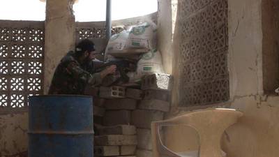 Syrian troops fight rebels at Sayida Zeinab shrine