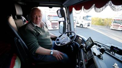 Putting Brexit to the test: On the road with a trucker from Dublin to Germany