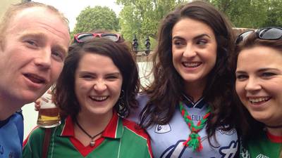 ‘Living overseas, supporting Mayo feels even more precious’