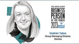 The Irish Times Business Person of the Month:  Siobhán Talbot, group managing director of Glanbia