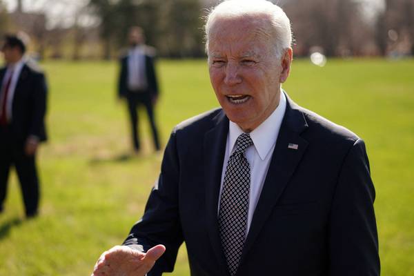 Biden says Putin should be tried for war crimes in Ukraine