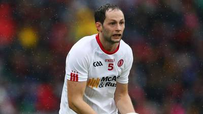 Tyrone’s Ronan McNabb could require surgery  after damaging cruciate ligament