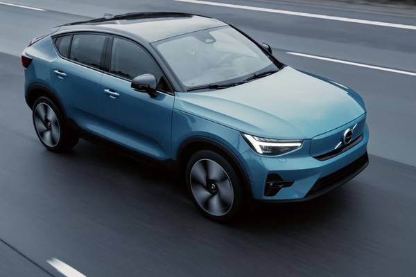 Volvo shows new C40 EV as it plans to go fully electric