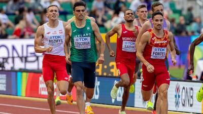 Coscoran qualifies for 1500 semi-final as Kerley wins 100m in US sweep at World Championships