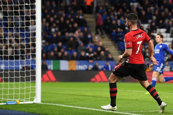 Shane Long ends his 279 day goal drought against Leicester