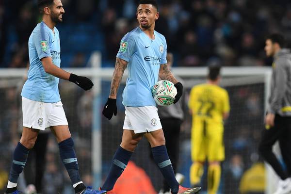 Four-goal haul arrives just in the nick of time for Gabriel Jesus