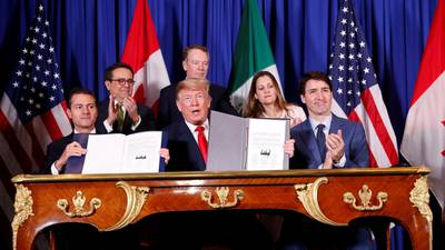 US, Canada and Mexico sign deal to replace Nafta