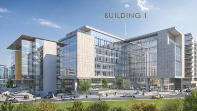 Central Park office block in Sandyford quoting rent of €323 per sq m