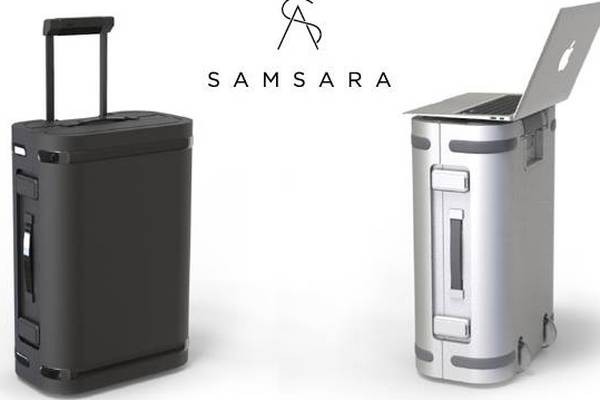 Samsara luggage teams style with substance