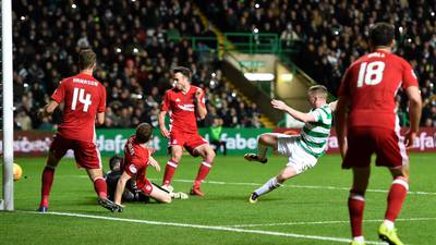 Jonny Hayes opens Celtic account in win over former club Aberdeen