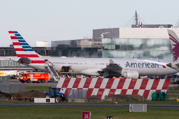 Three hospitalised in Dublin after cleaning fluid spills in plane