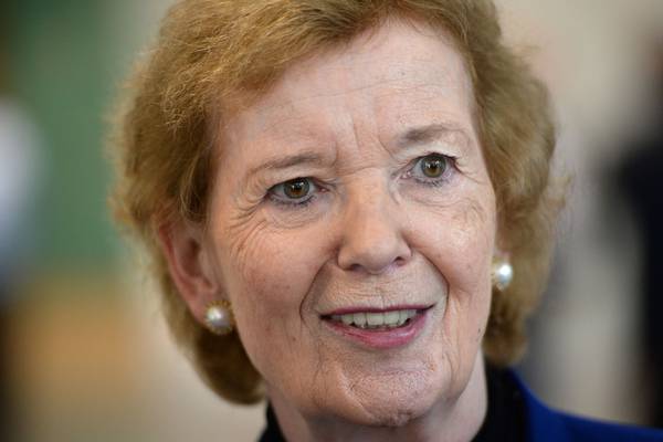 Mary Robinson to receive Tipperary international peace award