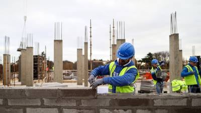 Tánaiste Micheál Martin says it will be ‘number of years’ before 40,000 homes per year built