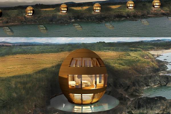 Harry Crosbie hatches plan for egg-shaped retreats in Wexford