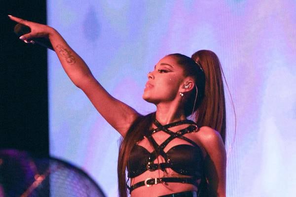 Ariana Grande returns to Manchester to play poignant Pride show
