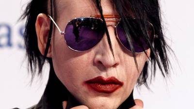 Marilyn Manson cancels tour dates after being hit by stage prop