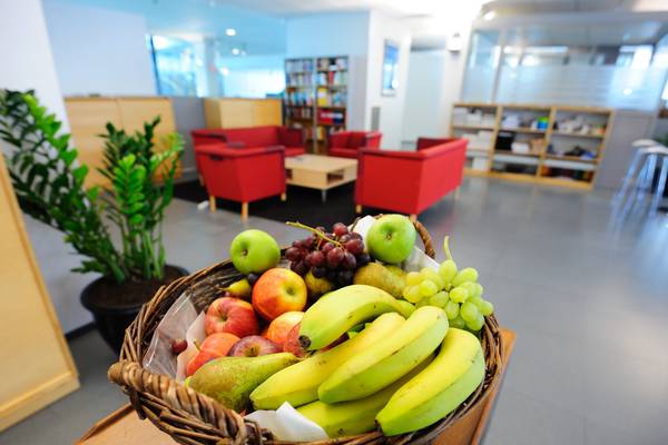 Free fruit and fitness classes: the hallmarks of the modern workplace