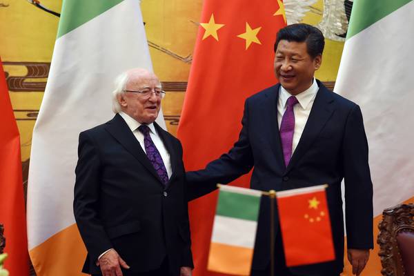 China’s president responds to Higgins letter about detained Dubliner