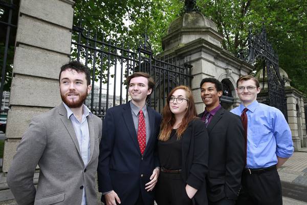 International students have ‘eye opening’ experience in Leinster House