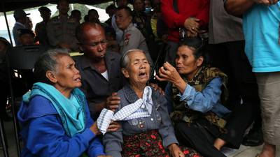 Indonesia questions captain of sunken ferry as 192 missing