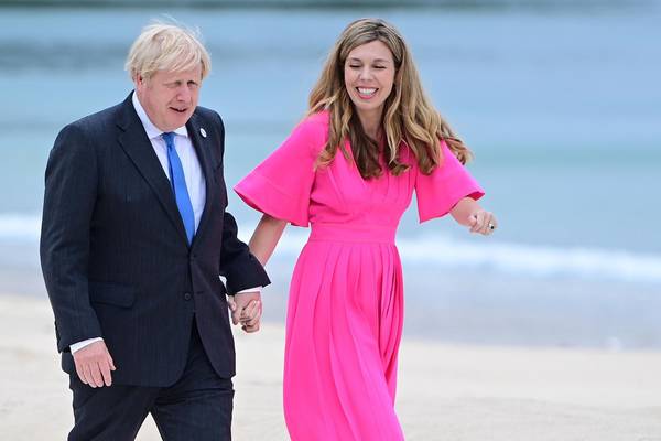 Boris Johnson and his wife Carrie are expecting their second child