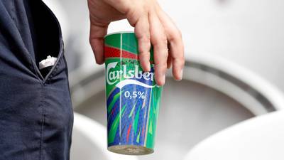 Carlsberg operating profit down 4% in first half of year
