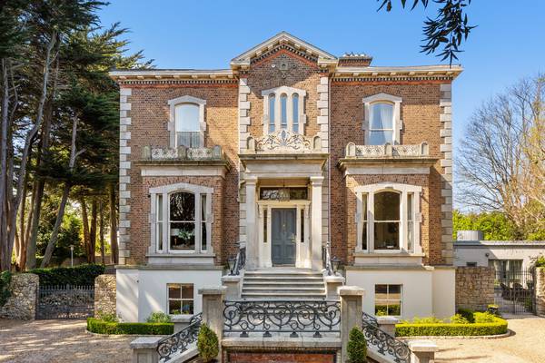 Elegant Dartry Victorian on quiet acre for €6.45m