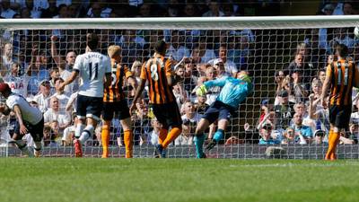 Hull’s  chances of survival hit after defeat to Spurs