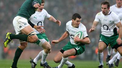 Johnny Sexton: ‘The attitude was different and that was my first real taste of Test rugby I think’