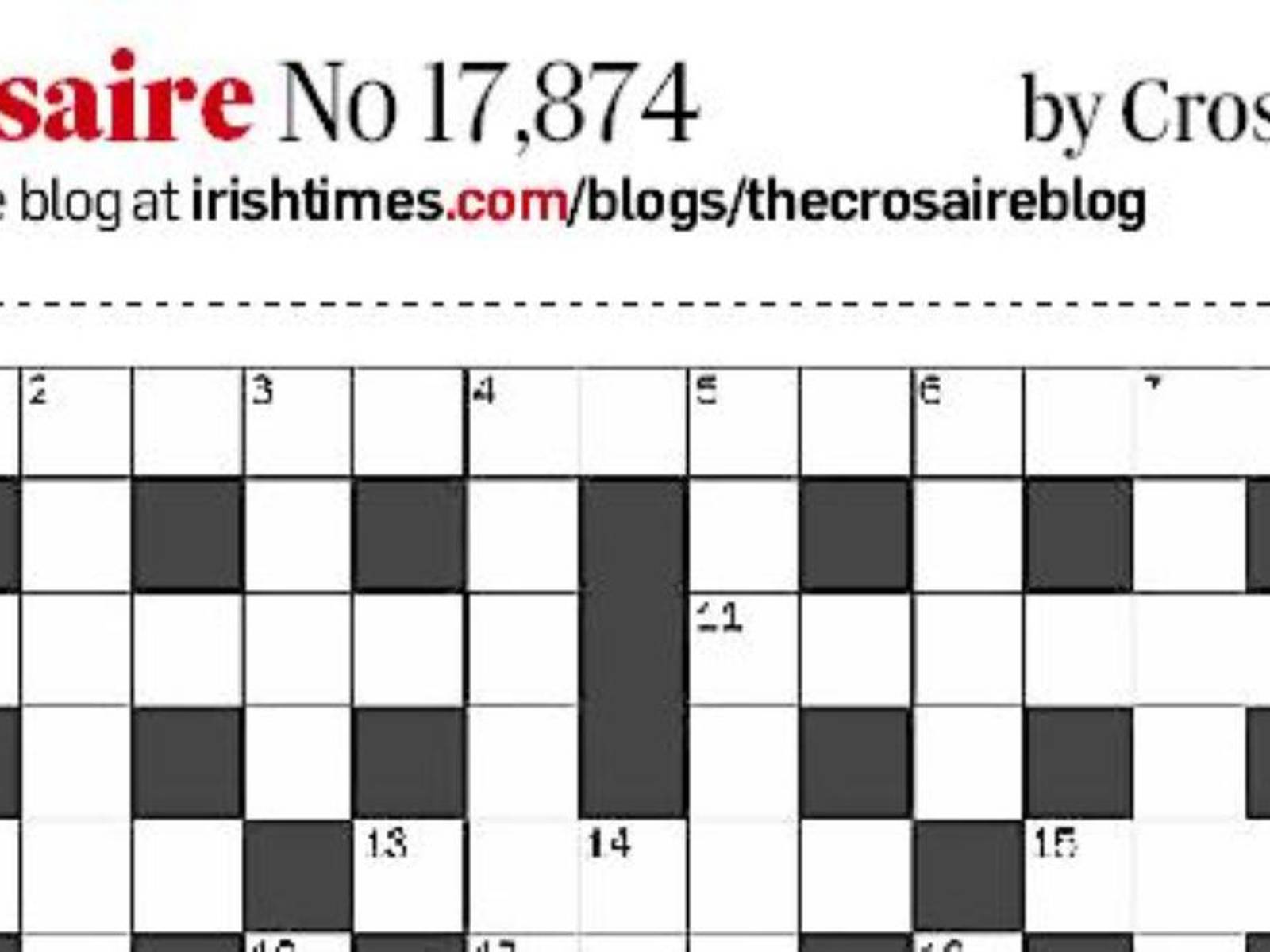 Beginner's guide to solving The Times crossword 