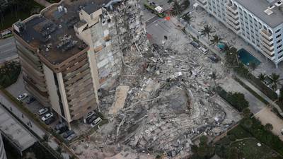Dozens missing after 12-storey building partially collapses in Florida