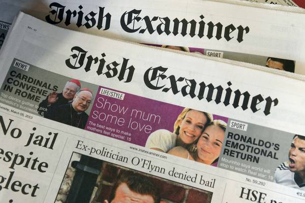 INM in talks on possible takeover of  Irish Examiner – report